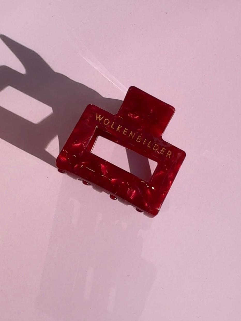 Marmorierte Haarklammer "SAINT"