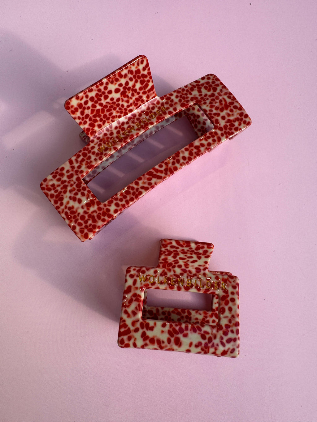 Marmorierte Haarklammer "CRISTA"