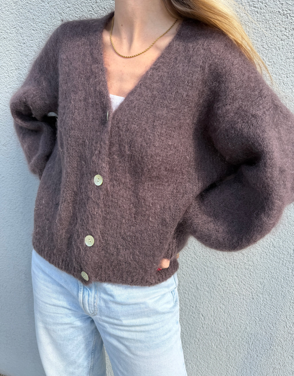 Mohair Cardigan "NOÉ"