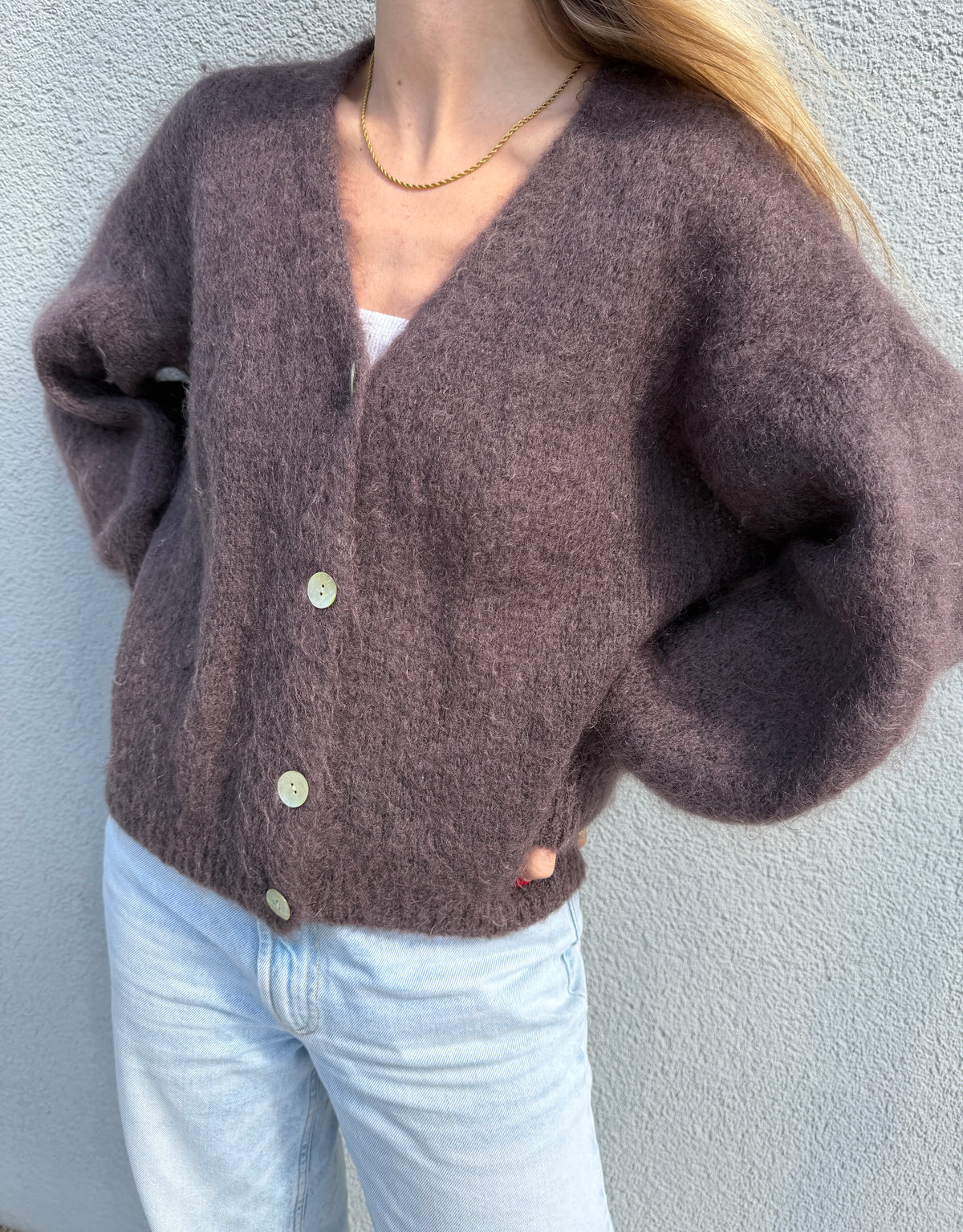 Mohair Cardigan "NOÉ"
