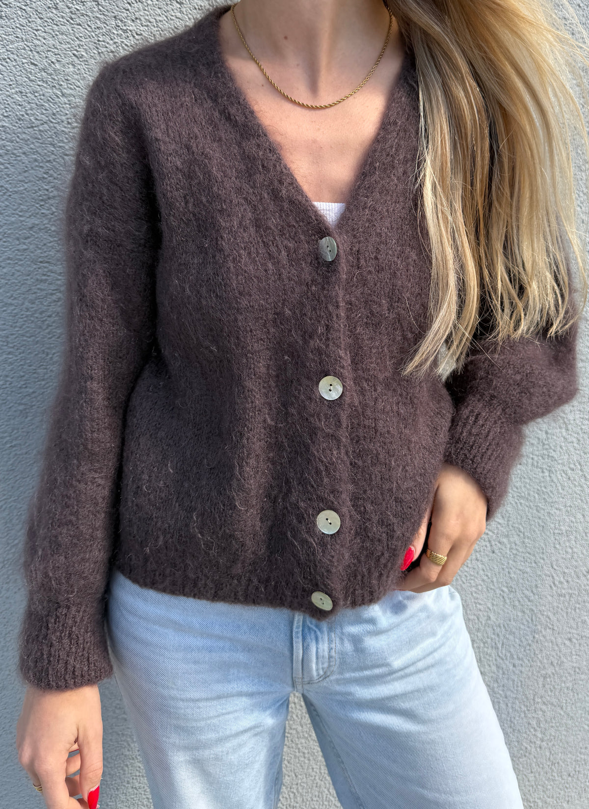 Mohair Cardigan "NOÉ"
