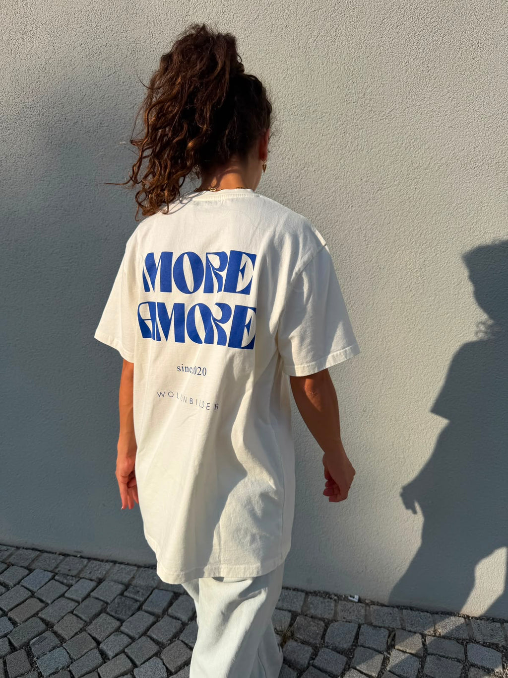 Shirt "More Amore" - Blue