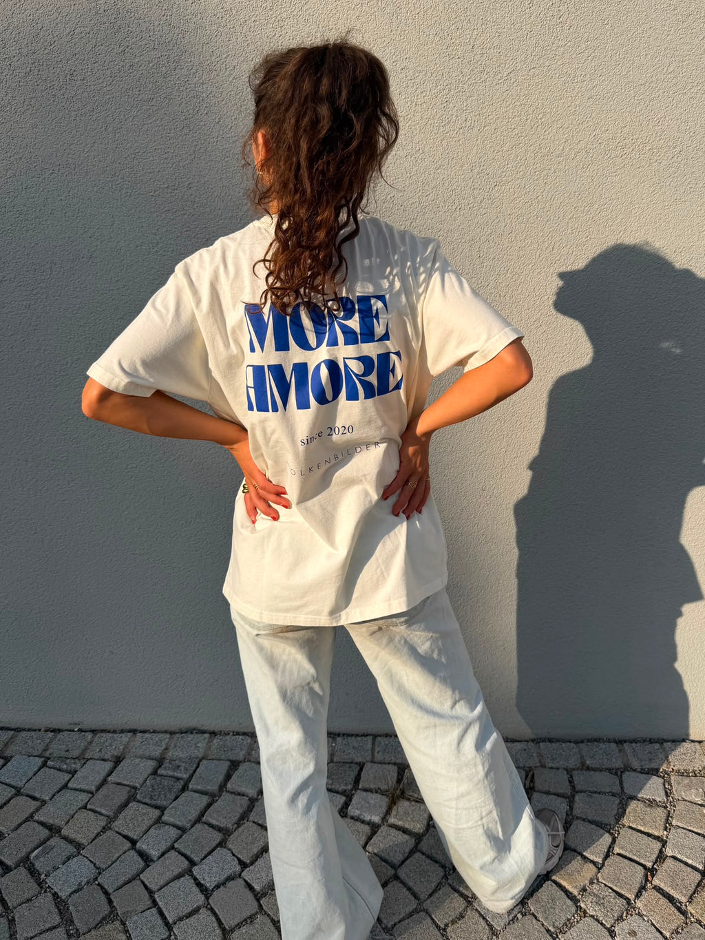 Shirt "More Amore" - Blue