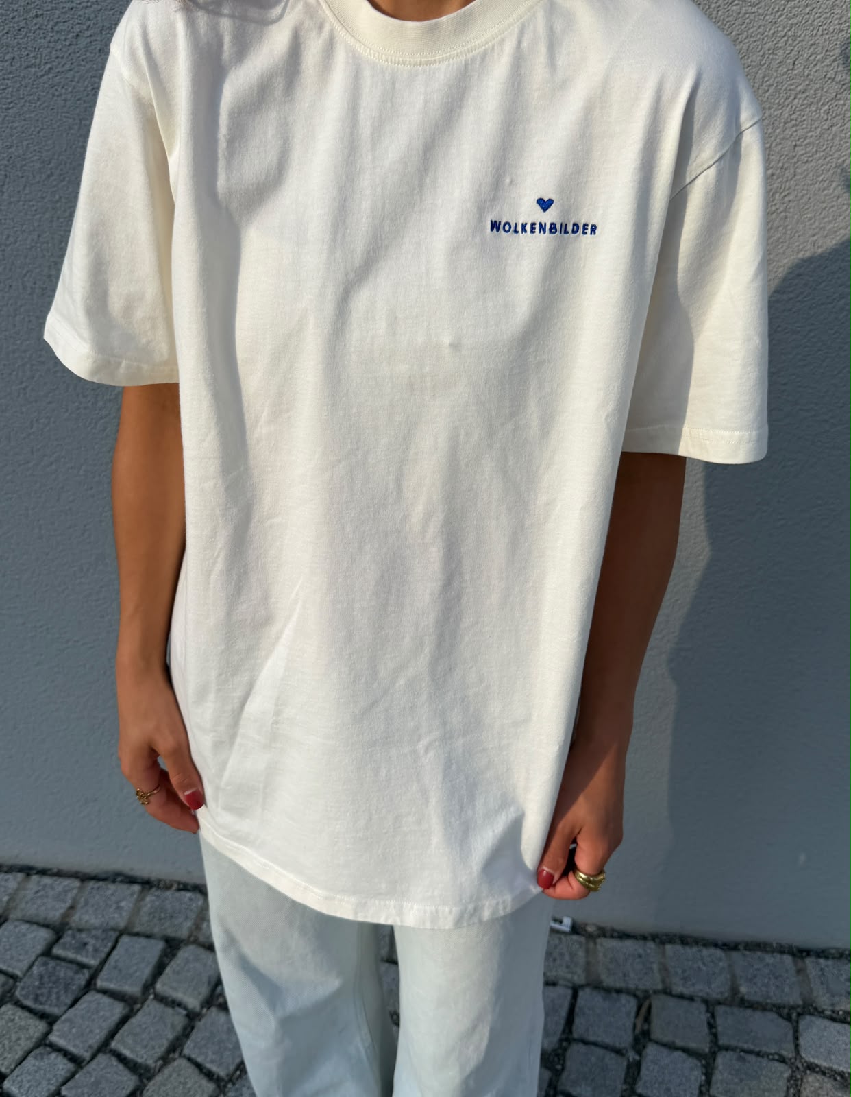 Shirt "More Amore" - Blue