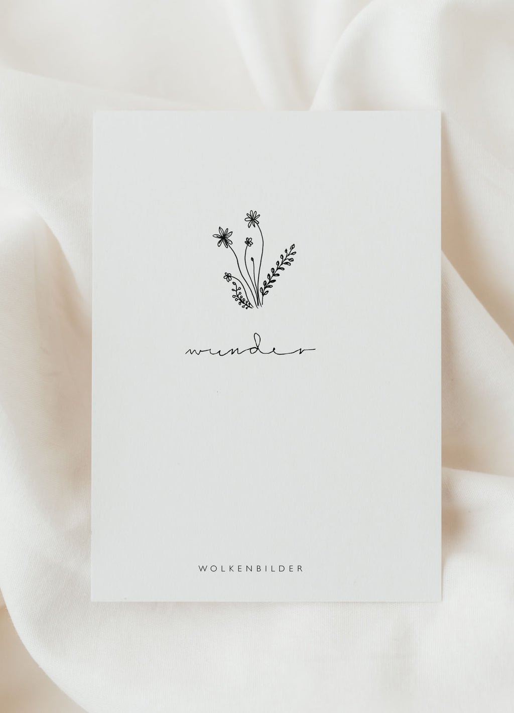 Postkarte No. 203 "WUNDER"