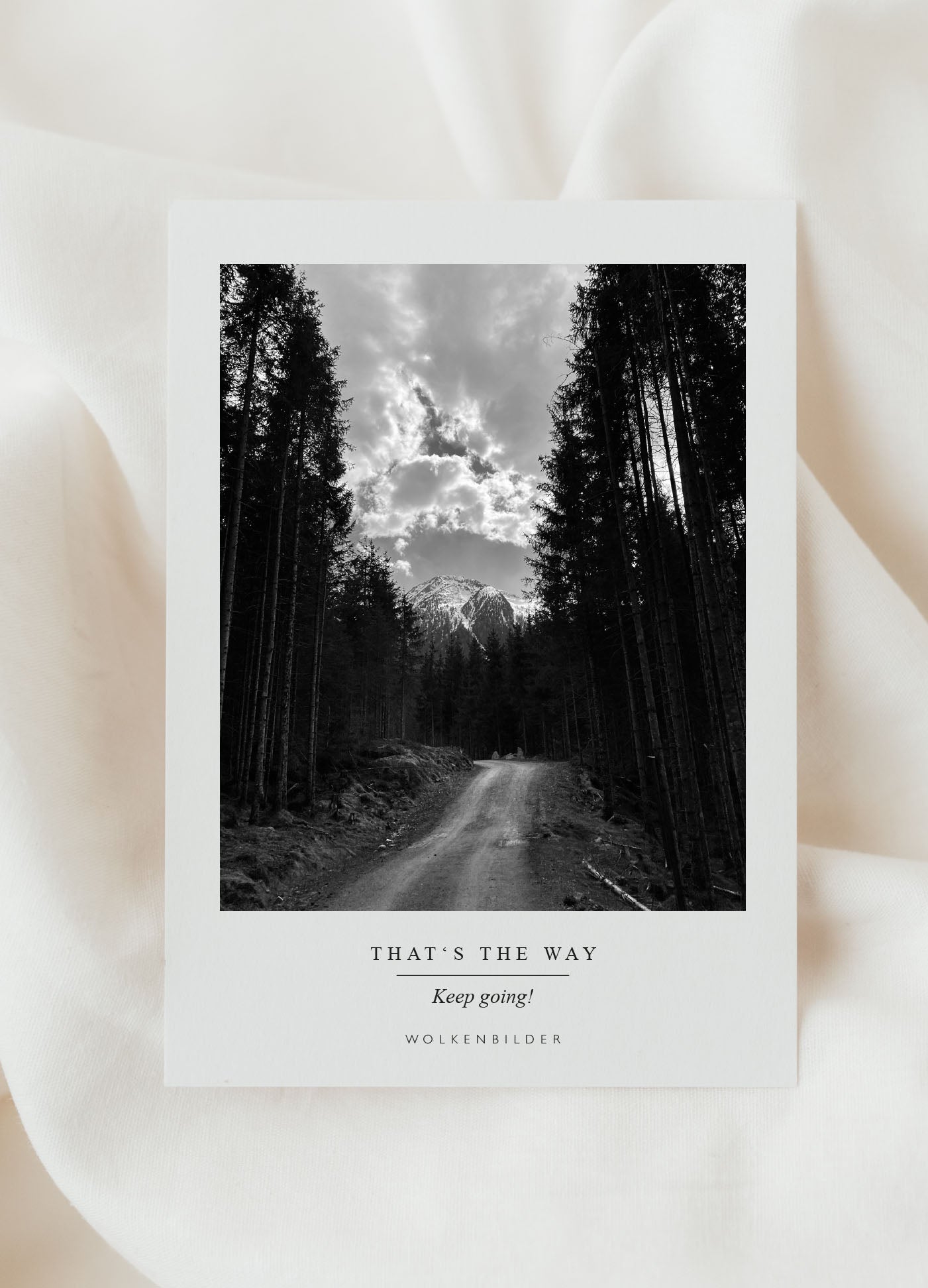 Postkarte No. 231 "THAT´S THE WAY"