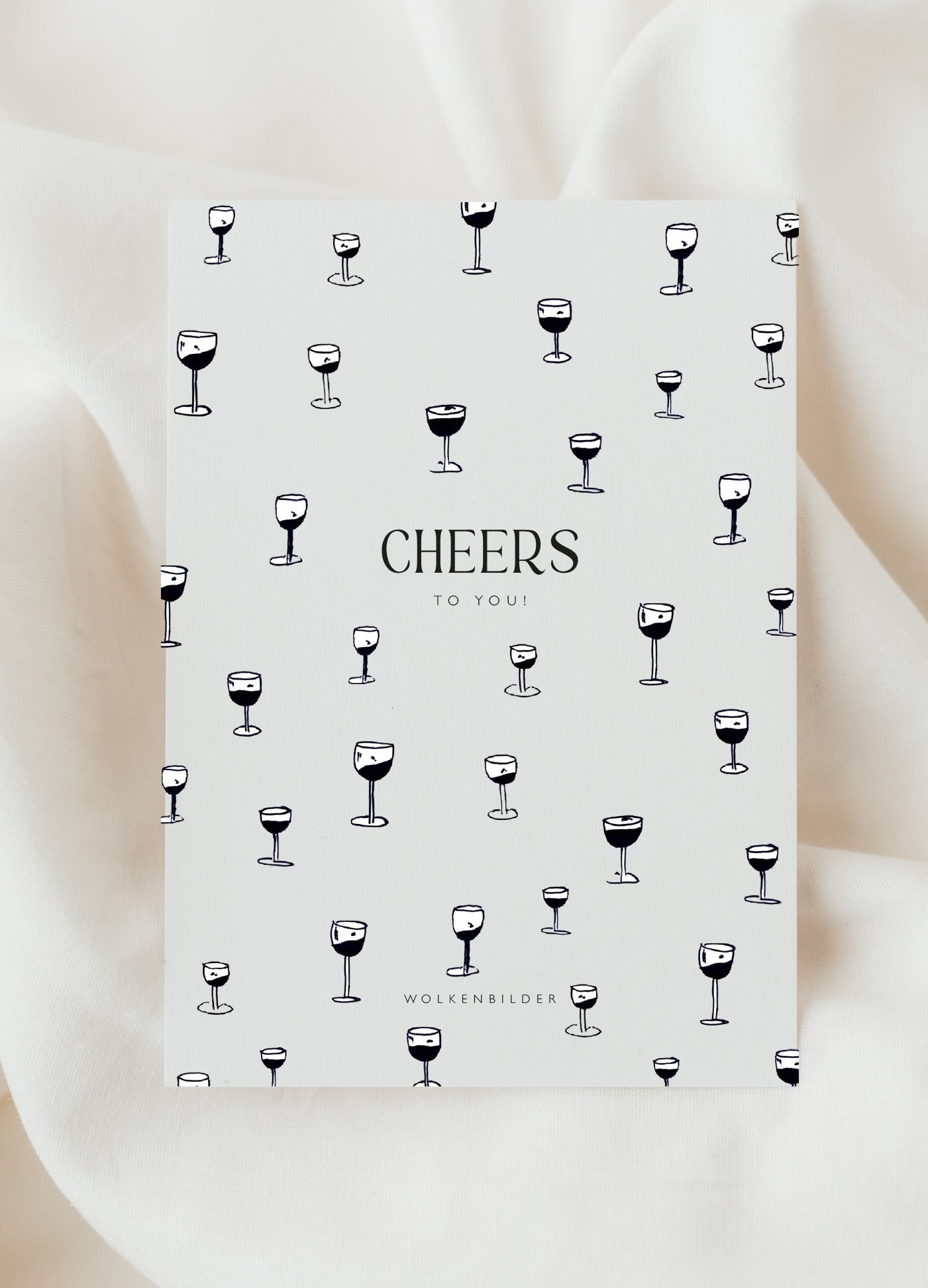 Postkarte No. 252 Cheers to you!
