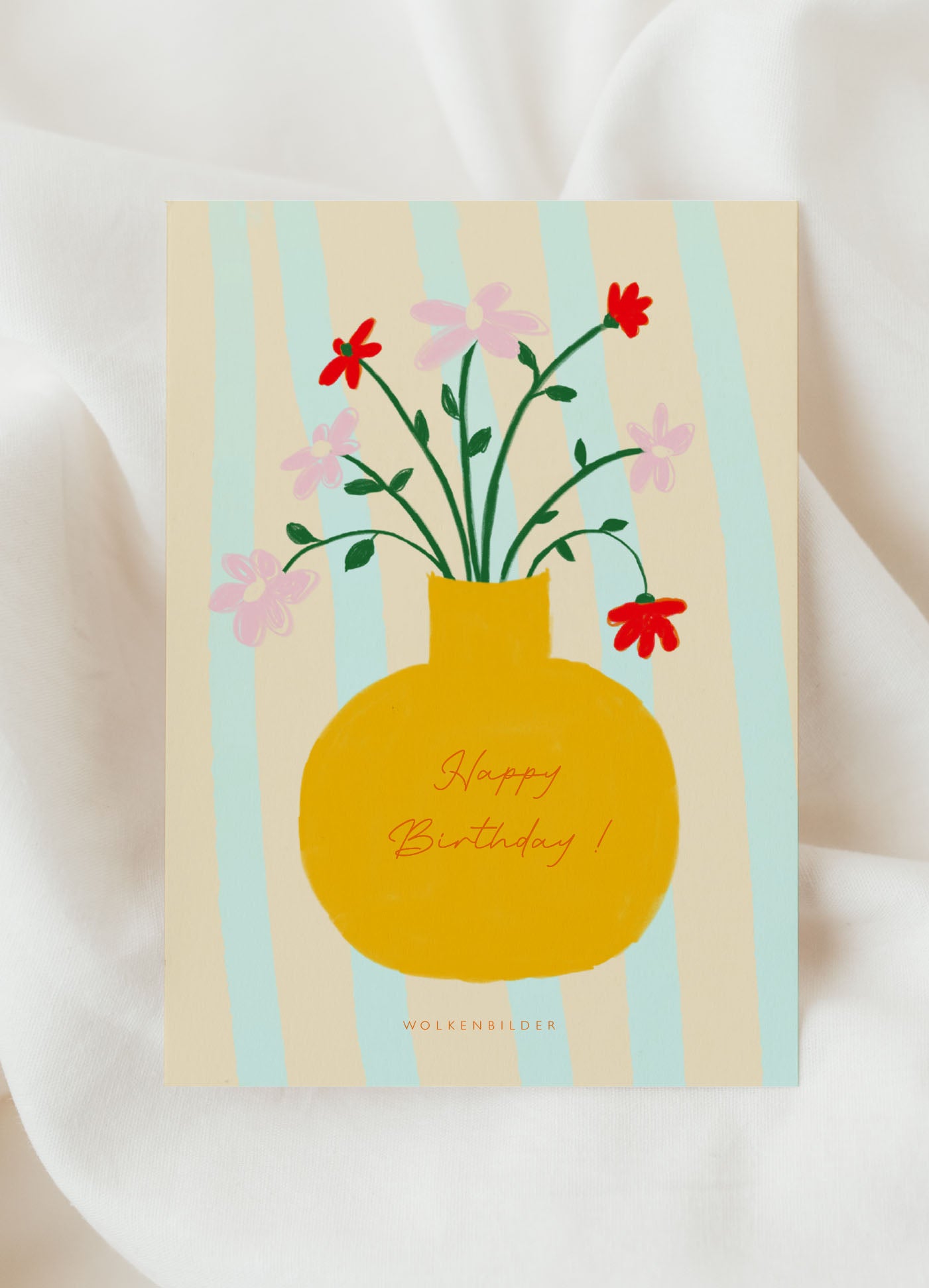Postkarte No. 299 "Blumenvase"