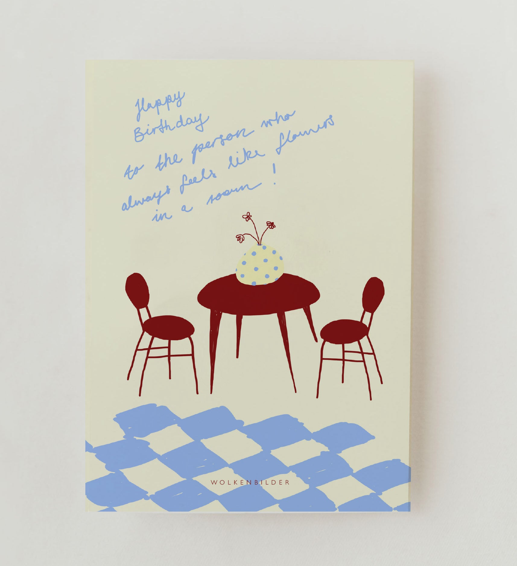 Postkarte No. 113.2 You always feel like flowers