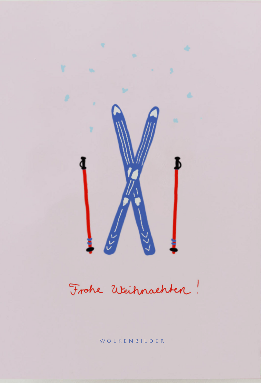 Postkarte No. 116.2 "SKI"