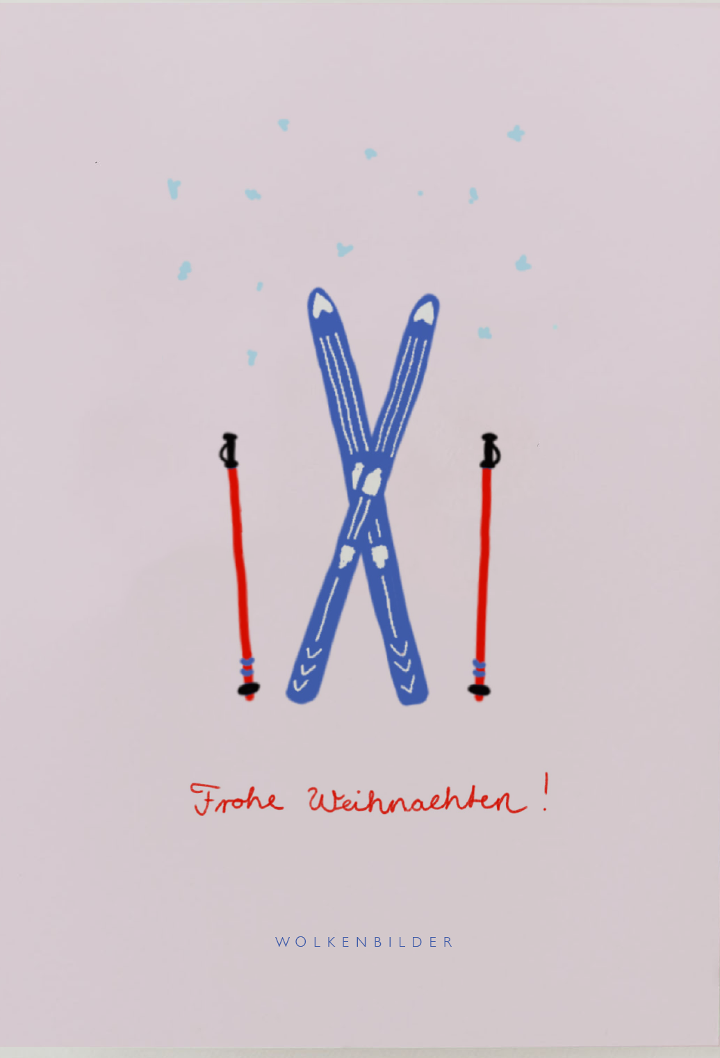 Postkarte No. 116.2 "SKI"