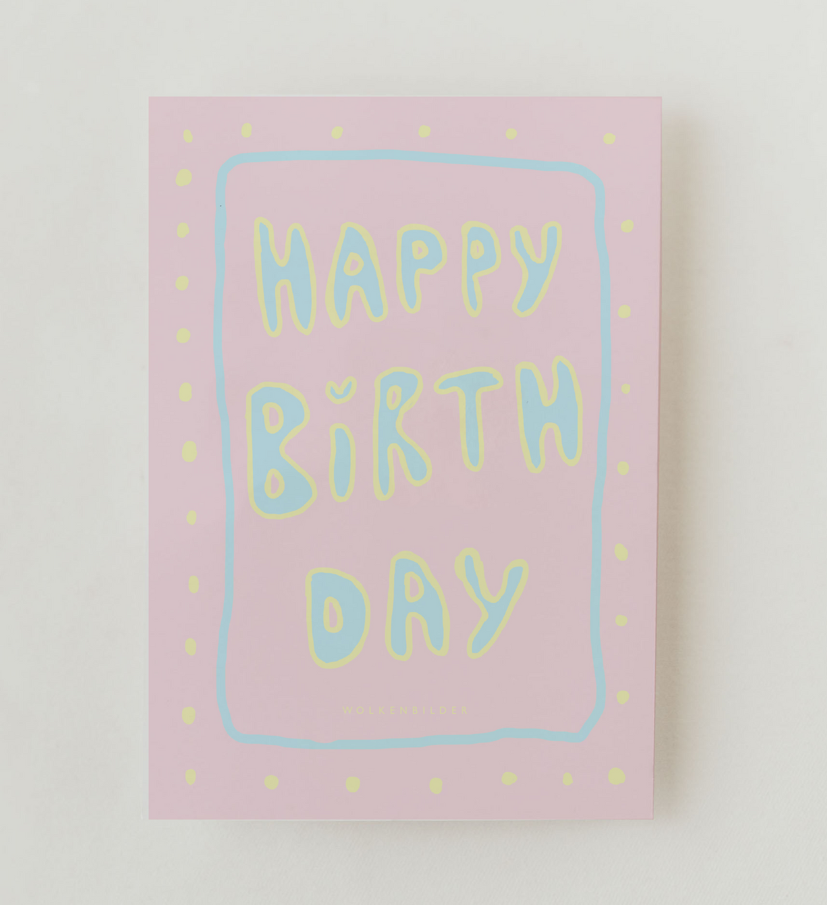 Postkarte No. 120.2 "HAPPY BIRTHDAY"