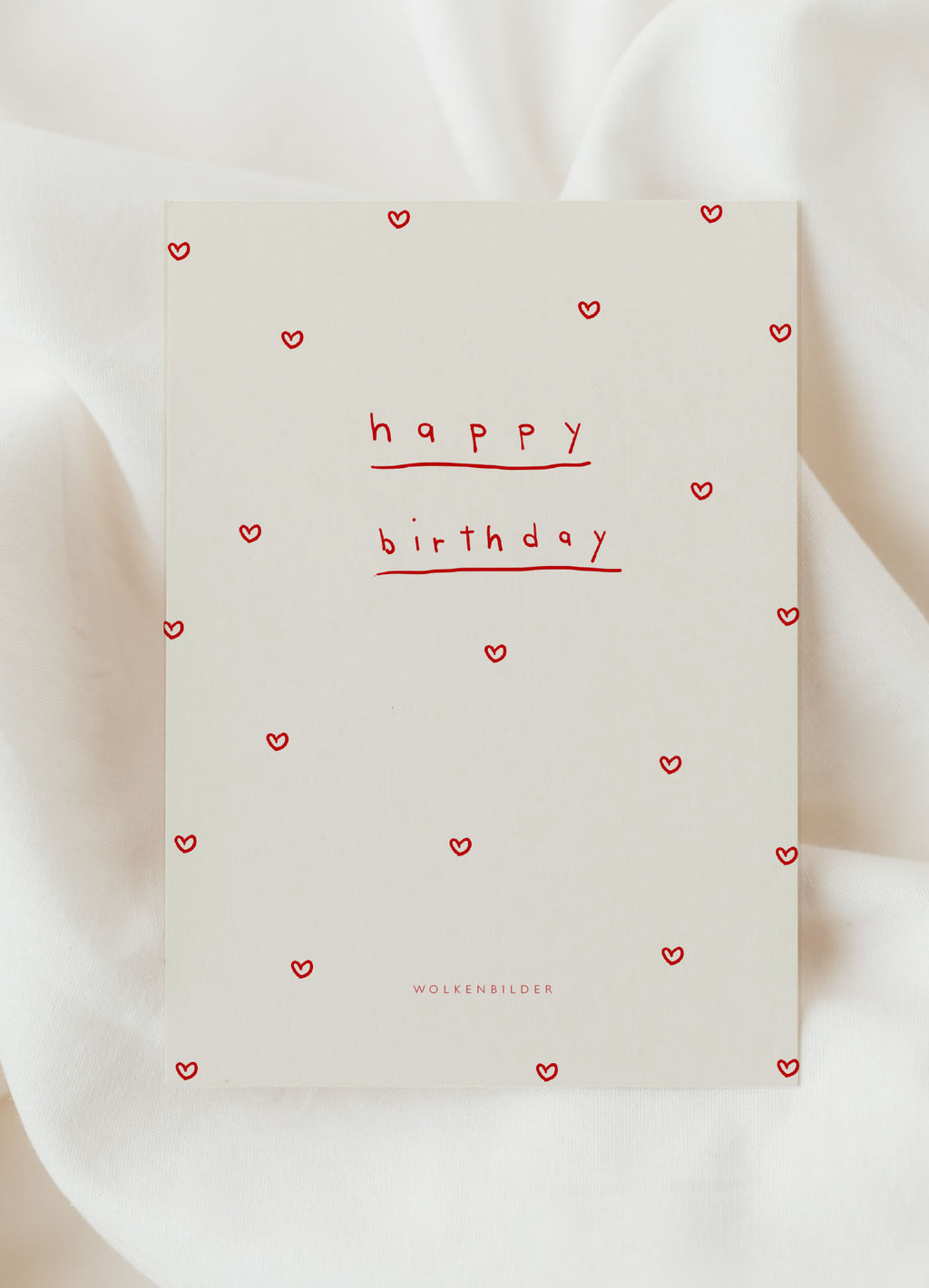 Postkarte No. 13.2 "HAPPY BIRTHDAY"