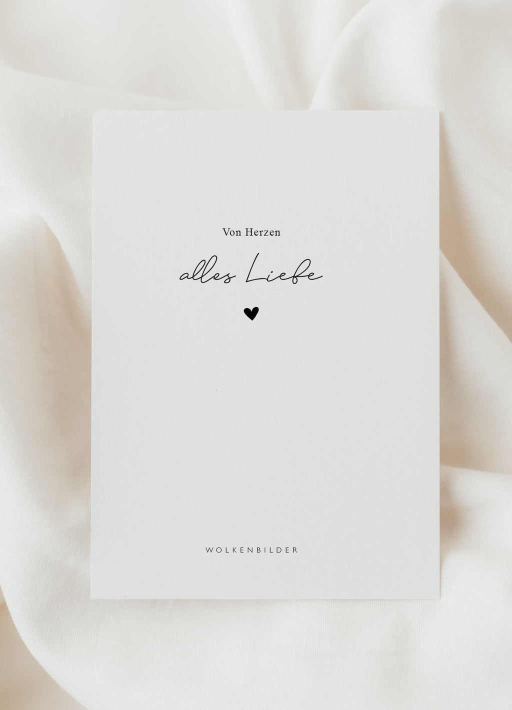 Postkarte No. 197 "ALLES LIEBE"