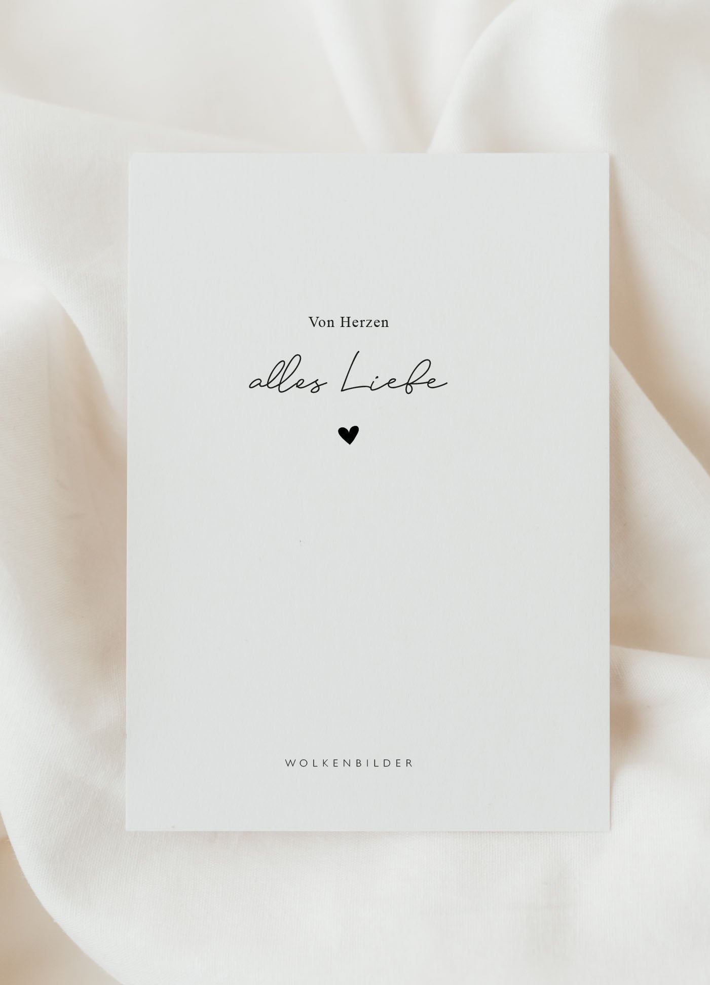 Postkarte No. 197 "ALLES LIEBE"