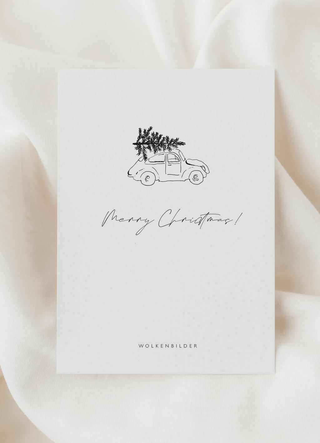 Postkarte No. 223 "AUTO TANNENBAUM"