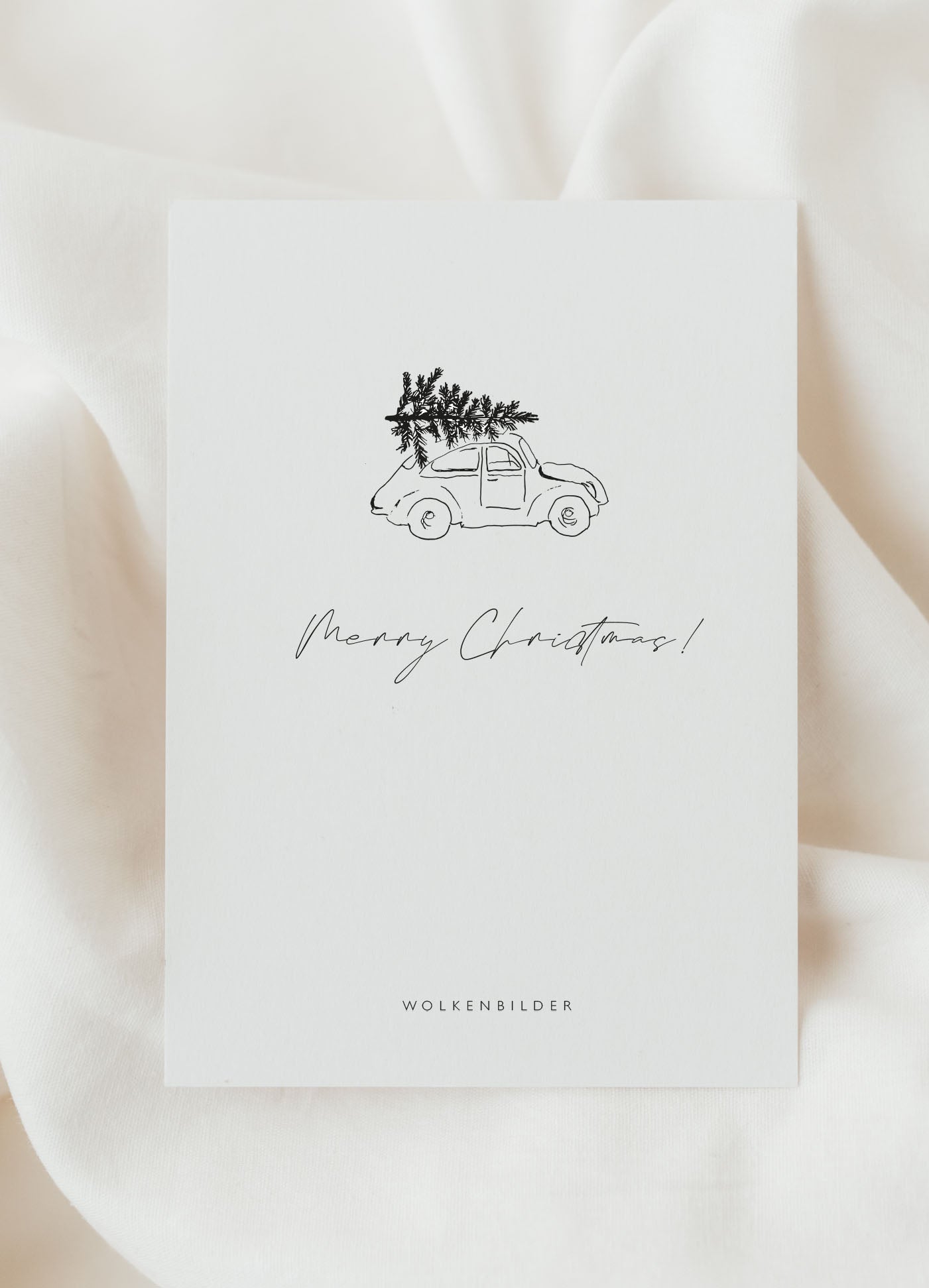 Postkarte No. 223 "AUTO TANNENBAUM"