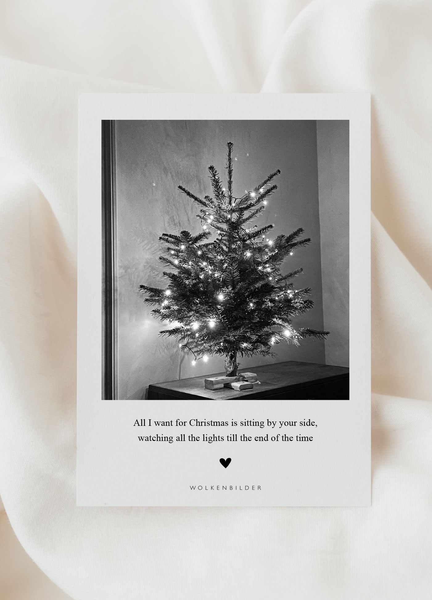 Postkarte No. 225 "WATCHING ALL THE LIGHTS"