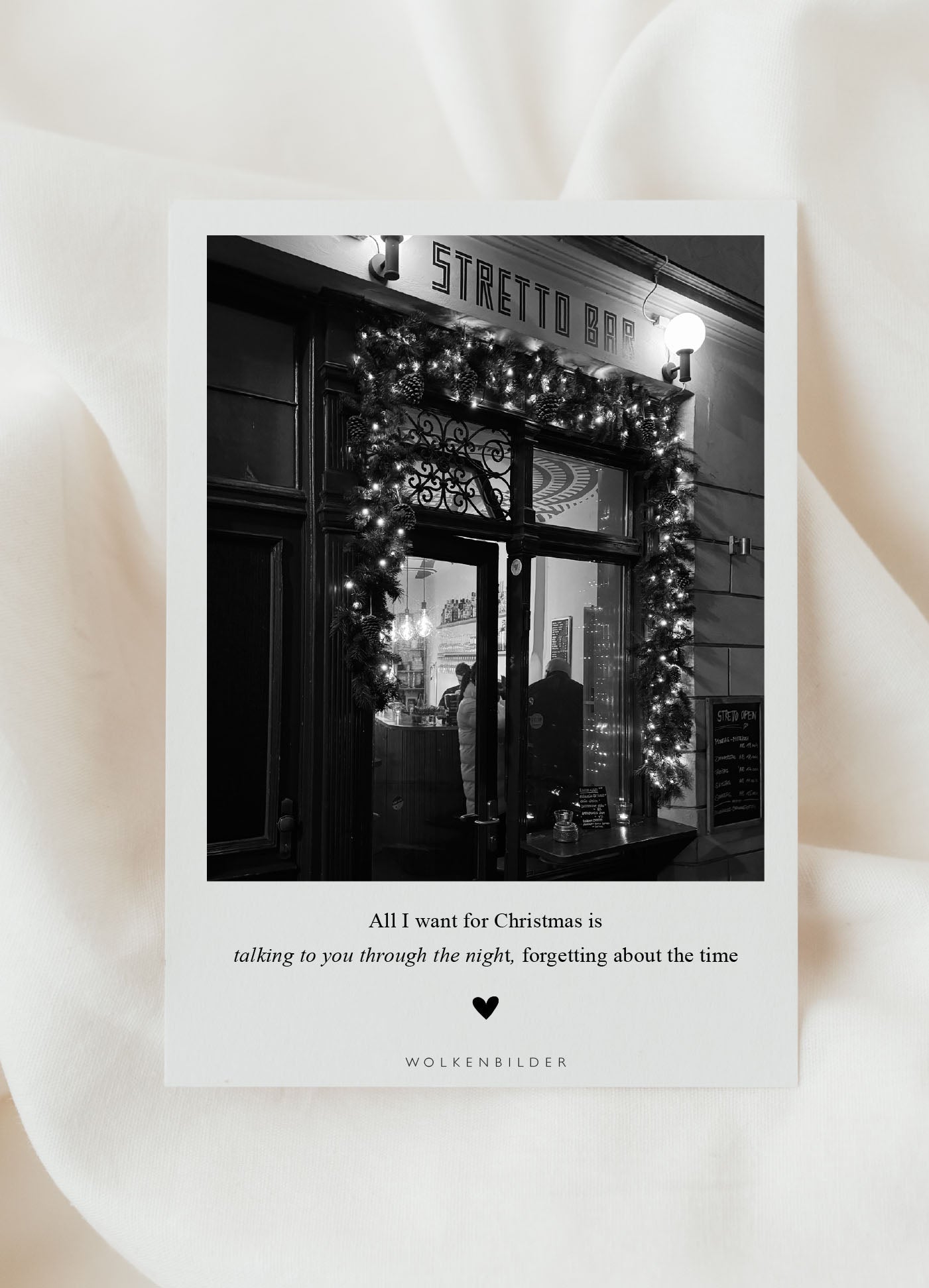 Postkarte No. 269 "FORGETTING ABOUT TIME"