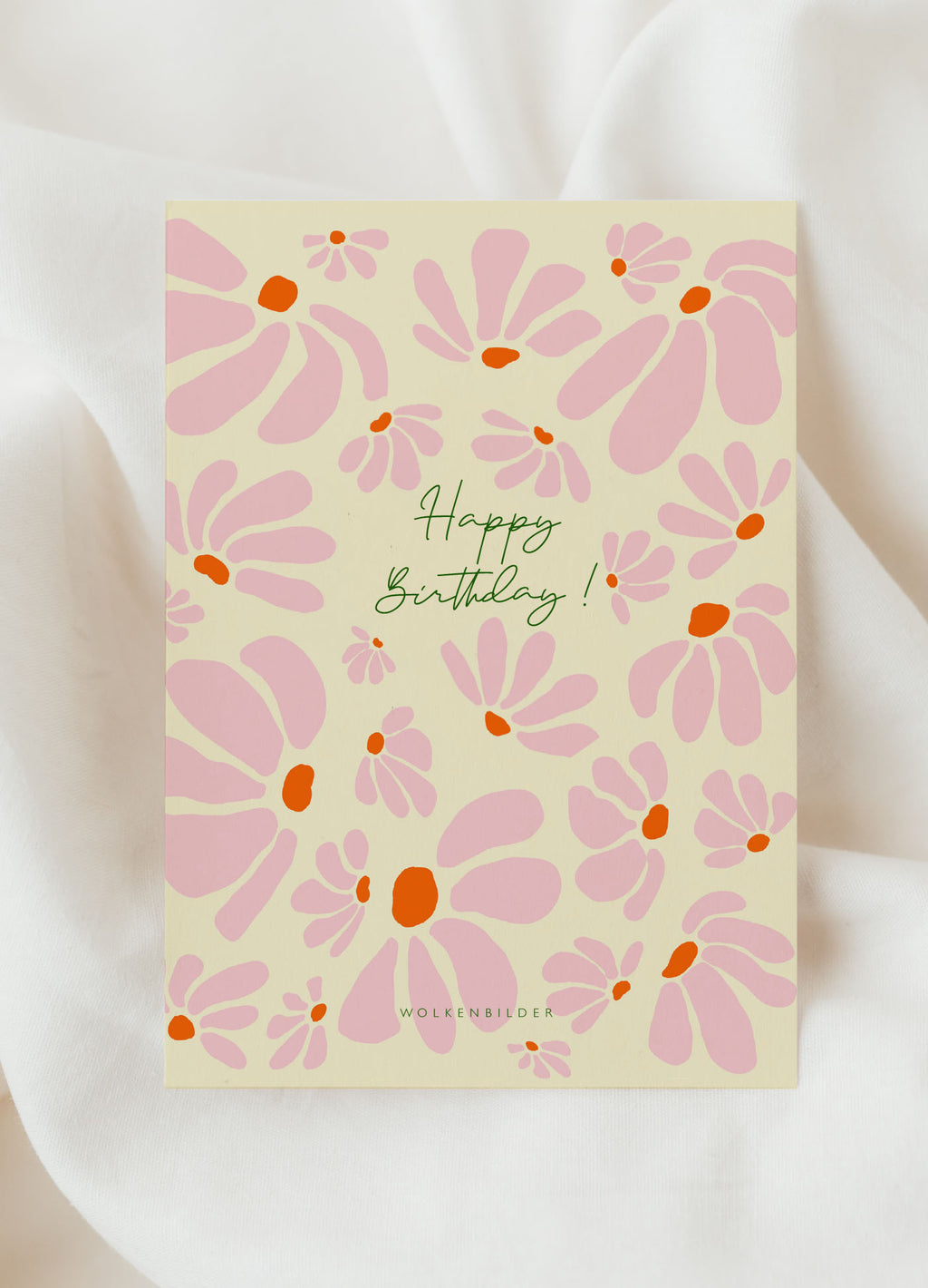 Postkarte No. 31.2 "HAPPY BIRTHDAY"