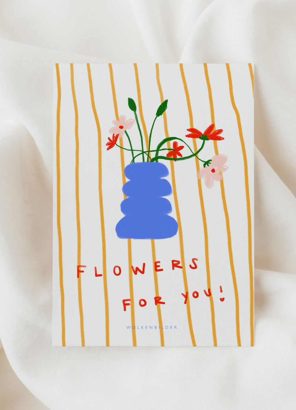 Postkarte No. 38.2 "FLOWERS FOR YOU"