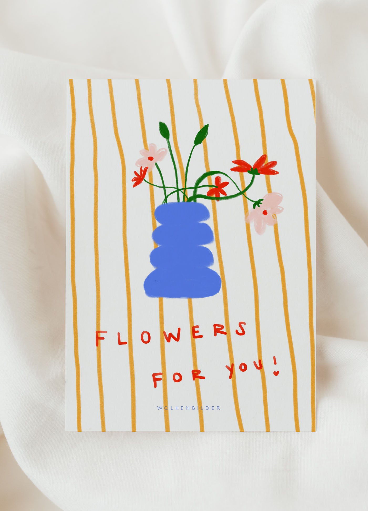 Postkarte No. 38.2 "FLOWERS FOR YOU"