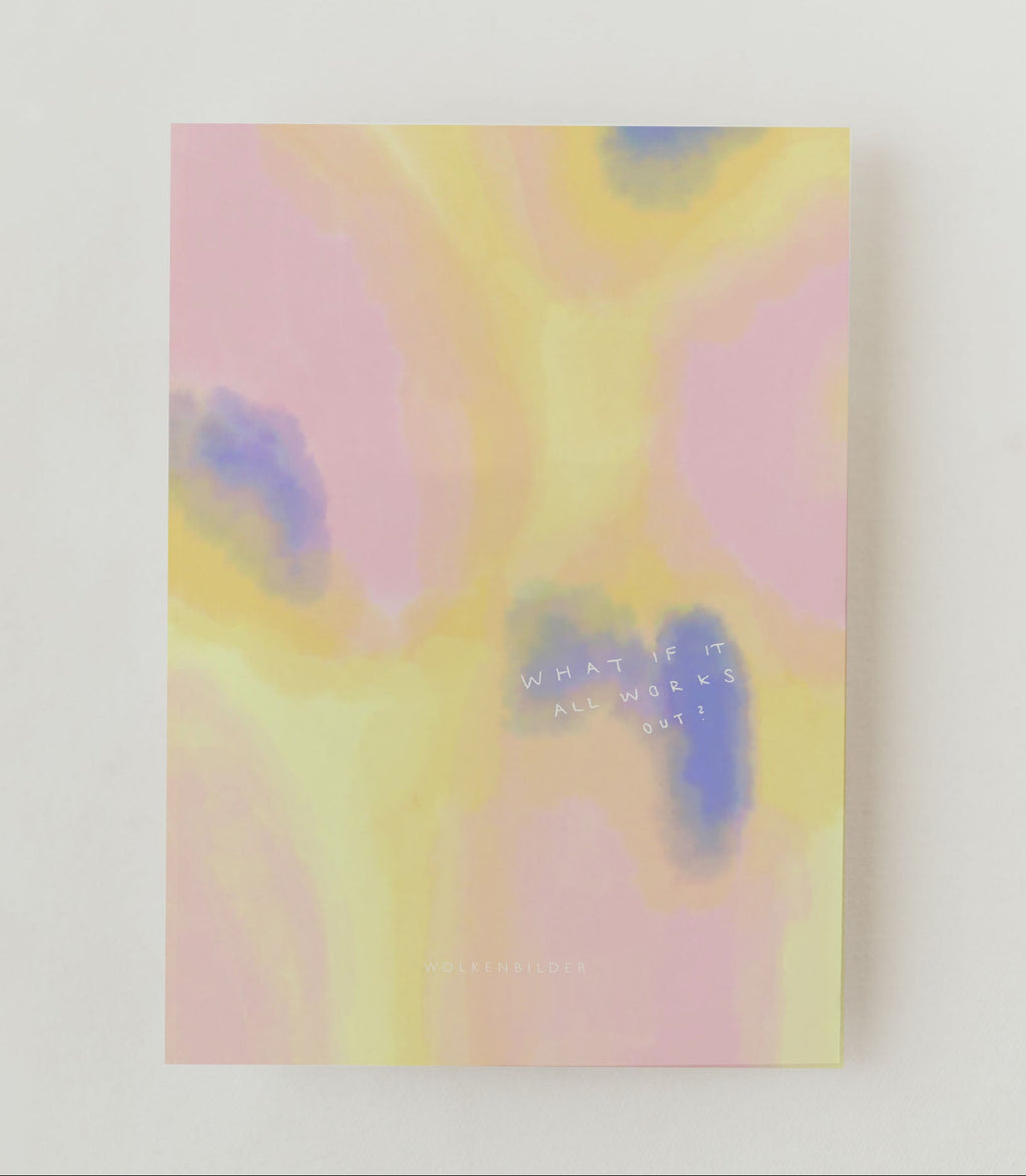 Postkarte No. 43.2 "WHAT IF IT WORKS OUT?"