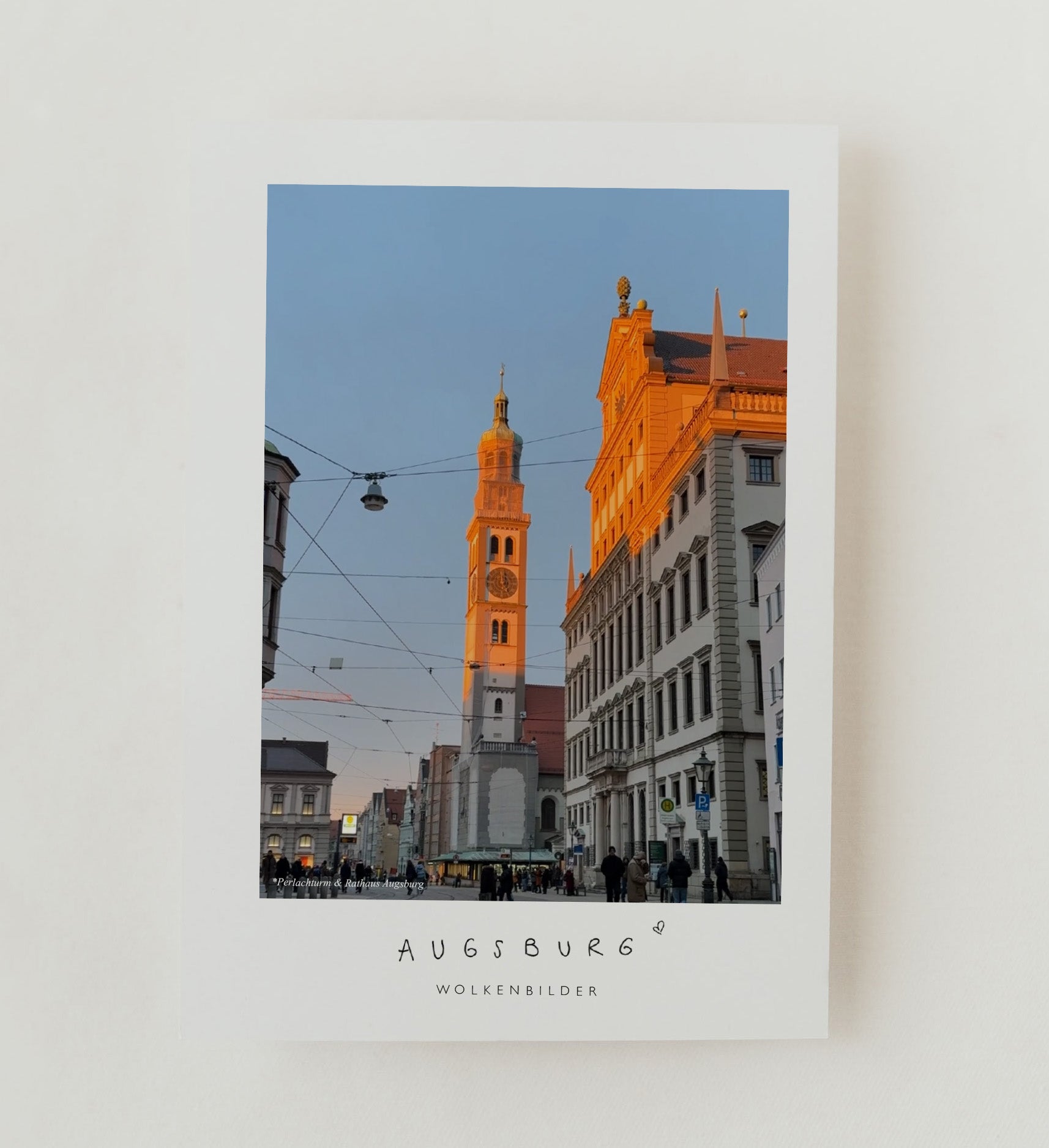Postkarte No. 45.2 "AUGSBURG"