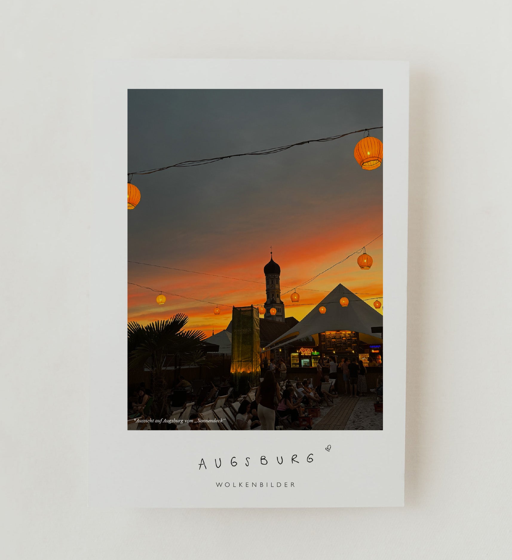 Postkarte No.46.2  "SONNENDECK"
