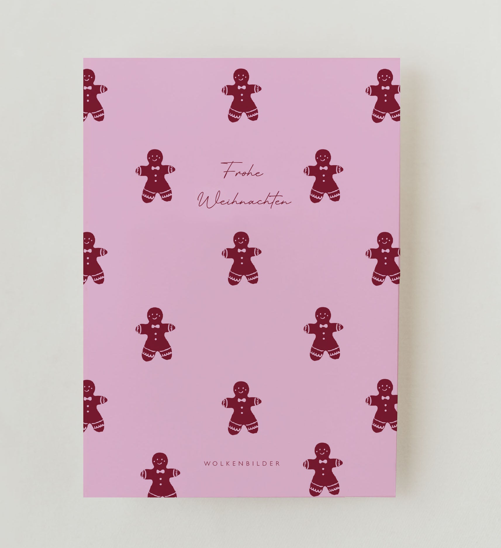 Postkarte No. 48.2 "LEBKUCHENMÄNNCHEN"