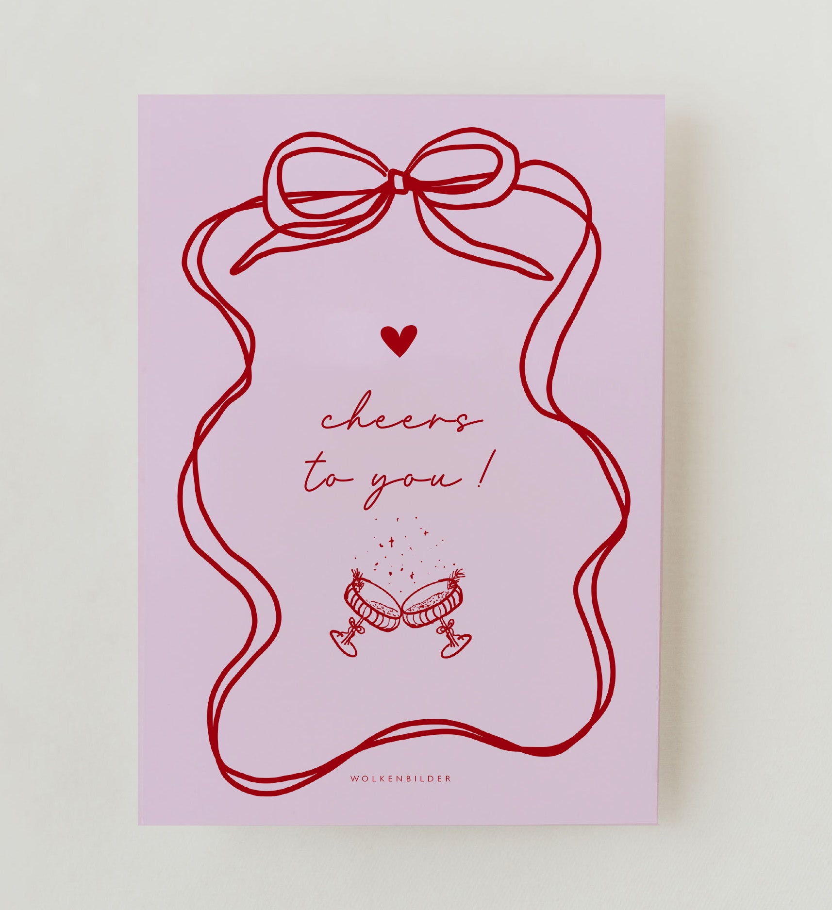 Postkarte No. 57.2 cheers to you