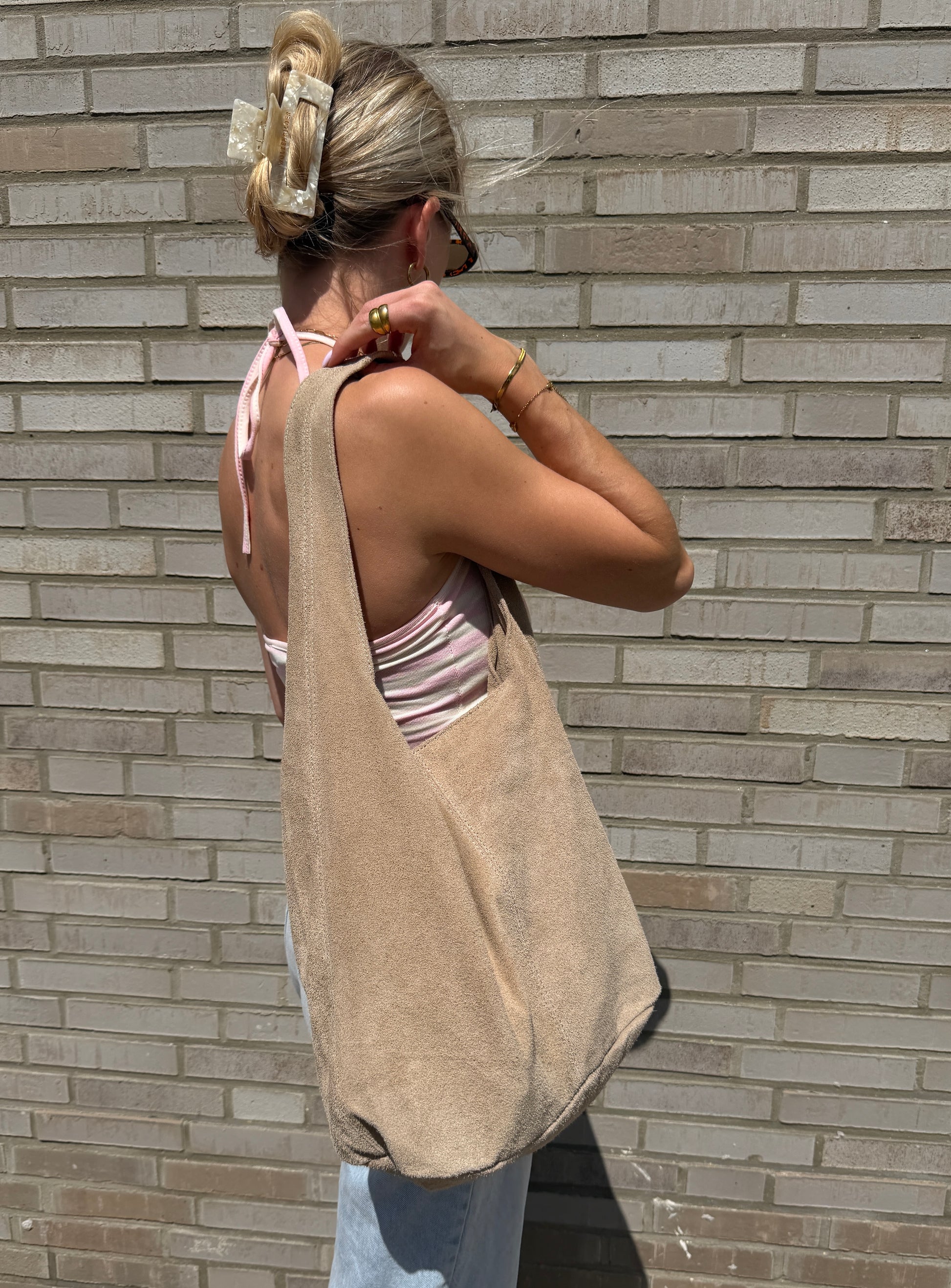 Wildleder-Tasche "BELLA"