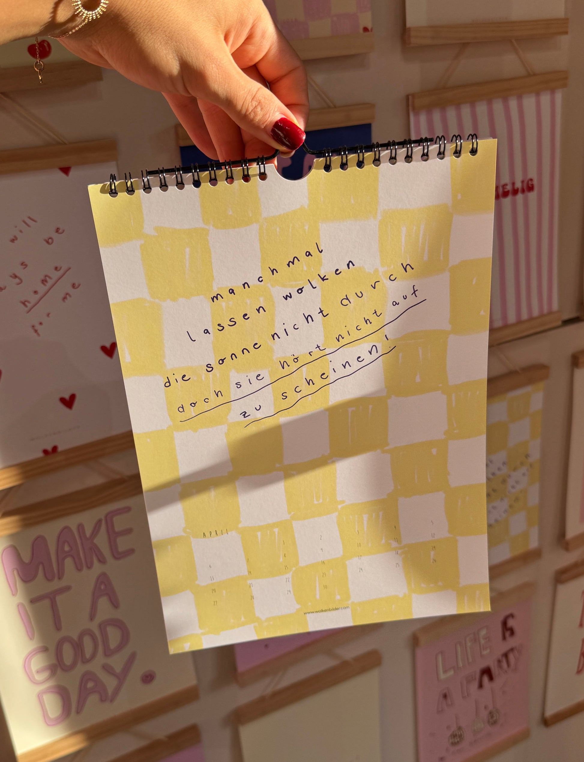 WOLKENBILDER POSTER-WANDKALENDER 2026