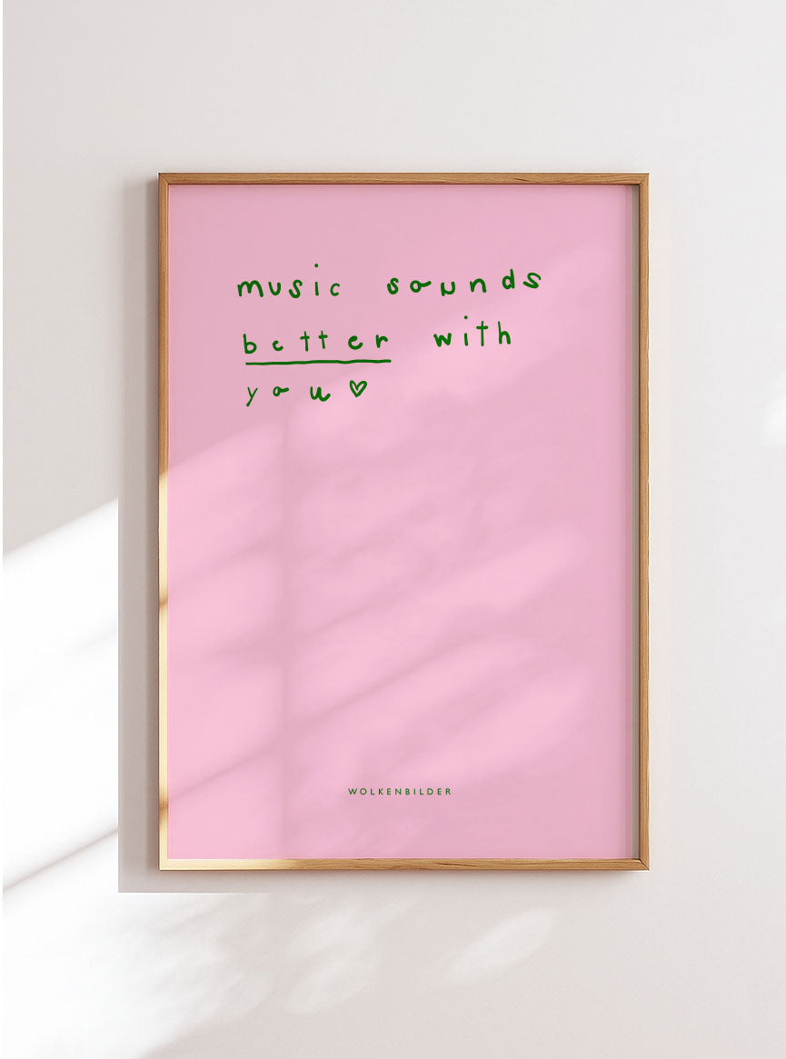 Poster No. 17 "MUSIC WITH YOU"