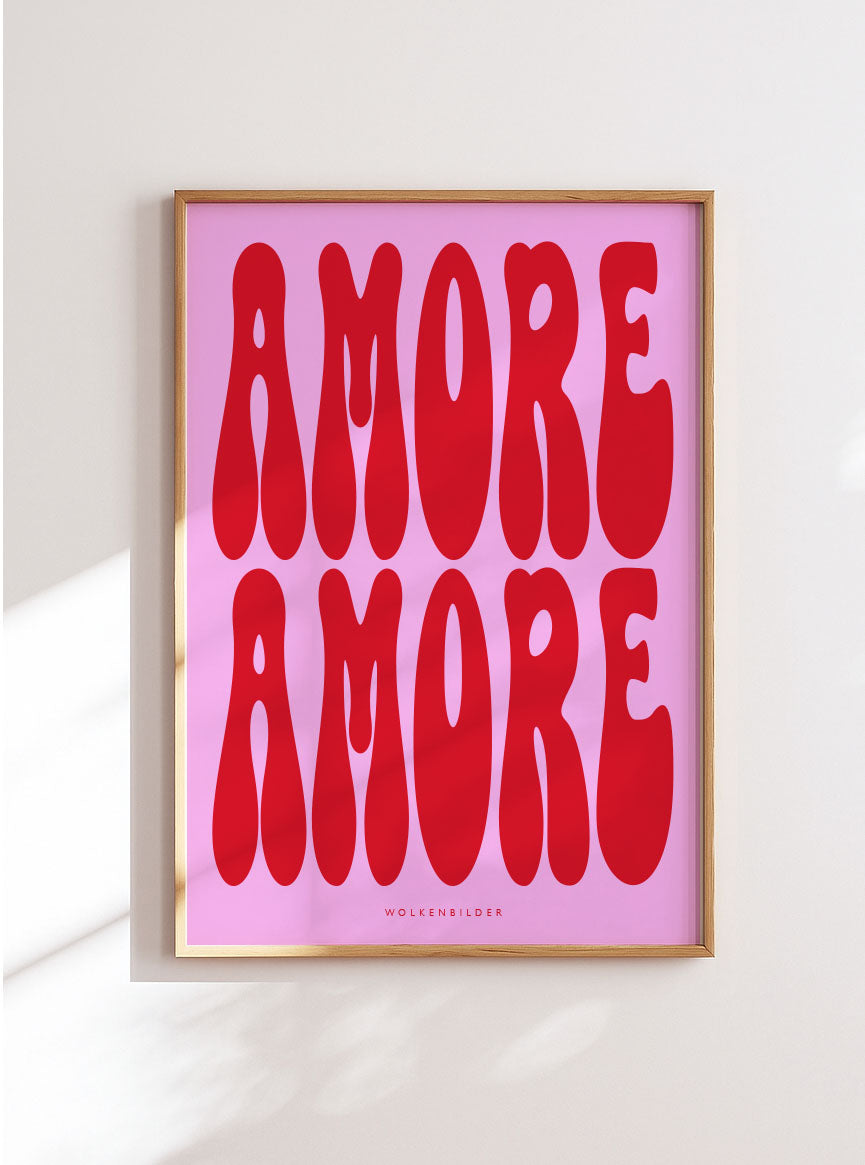Poster No. 18 "AMORE AMORE"