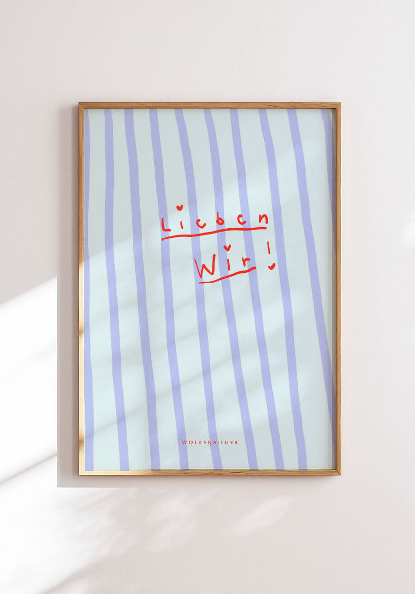 Poster No.33 "LIEBEN WIR"