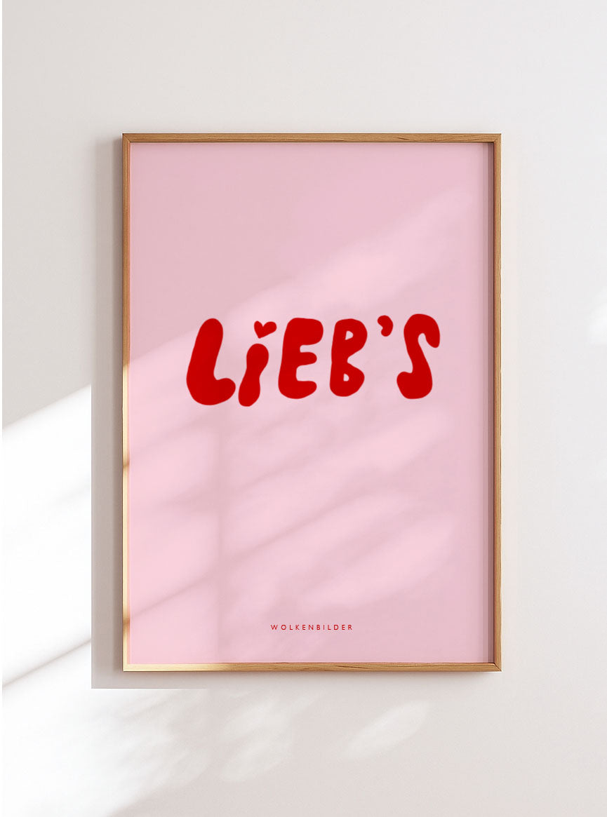 Poster No. 38 "LIEBS"
