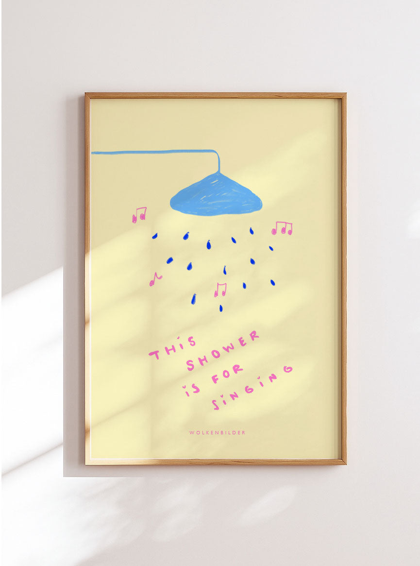 Poster No. 40 "SHOWER"