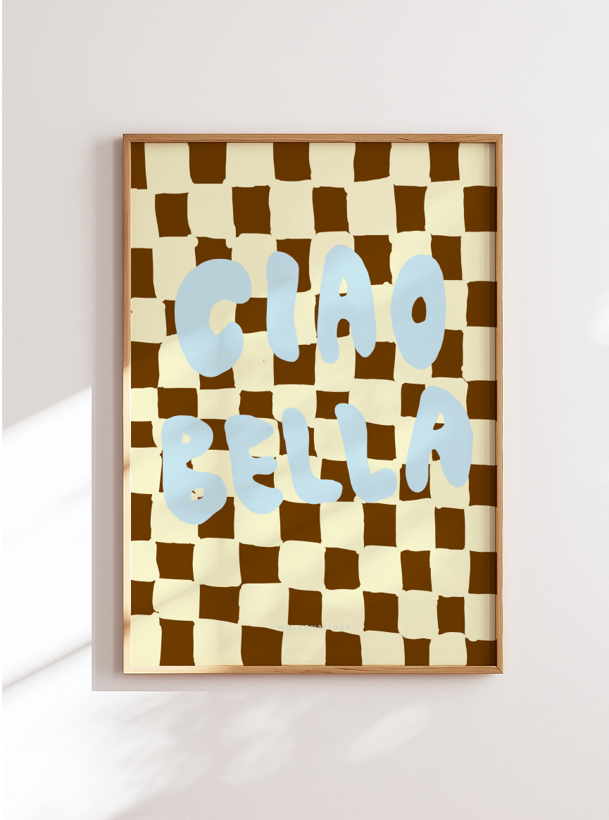 Poster No. 50.3 "CIAO BELLA"