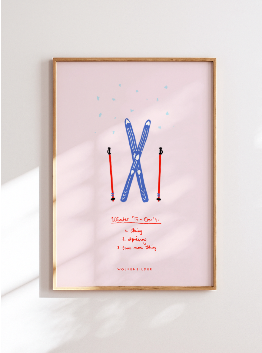 Poster No. 62.2 "SKIER"