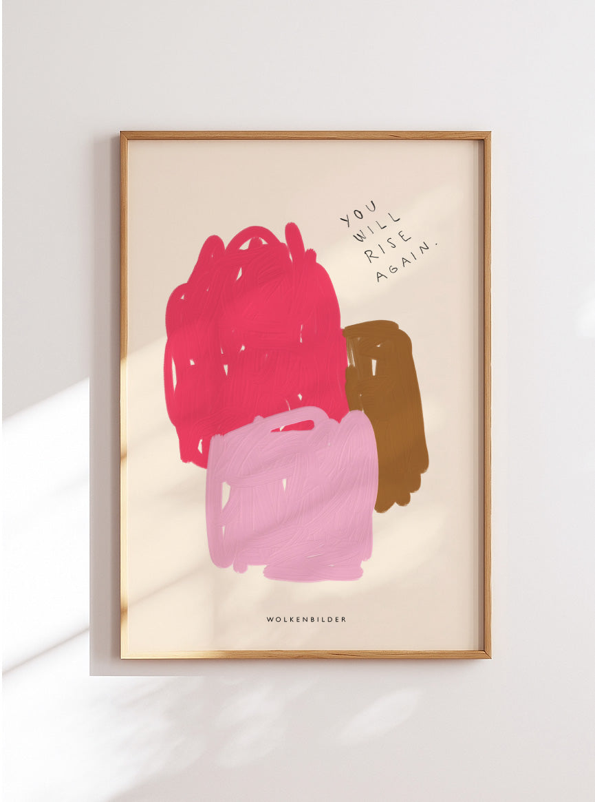 Poster No. 62 "YOU WILL RISE AGAIN"