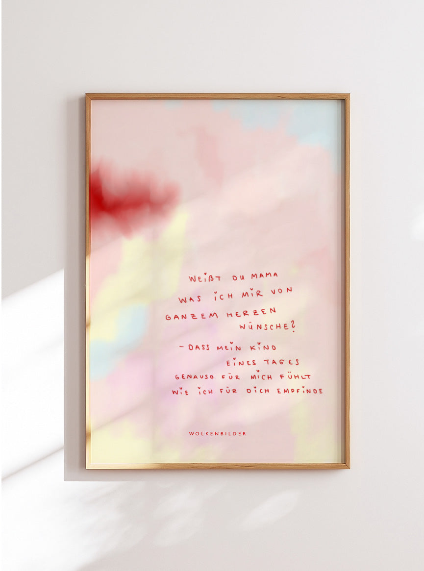 Poster No. 63 "WEISST DU MAMA"