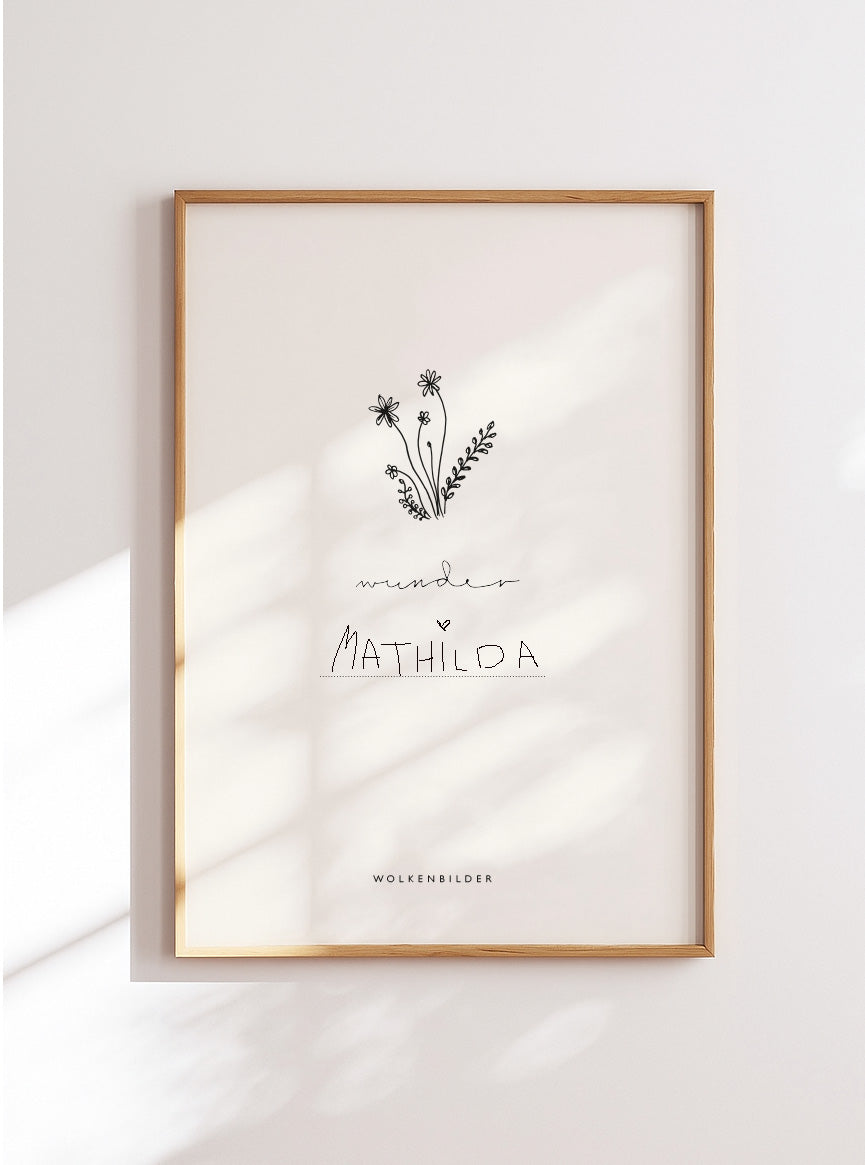 Geburtsposter "Wunder"