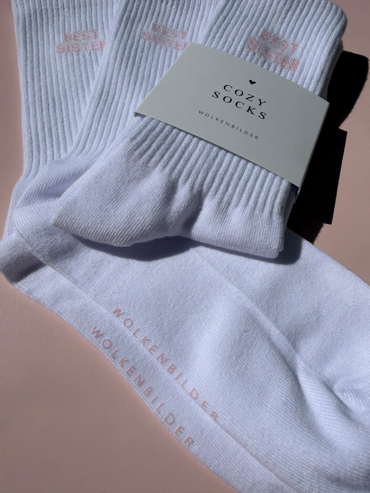 Cozy Socks "BEST SISTER"