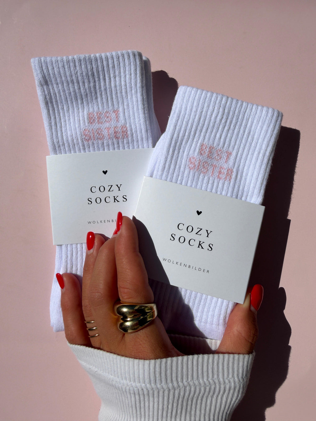 Cozy Socks "BEST SISTER"
