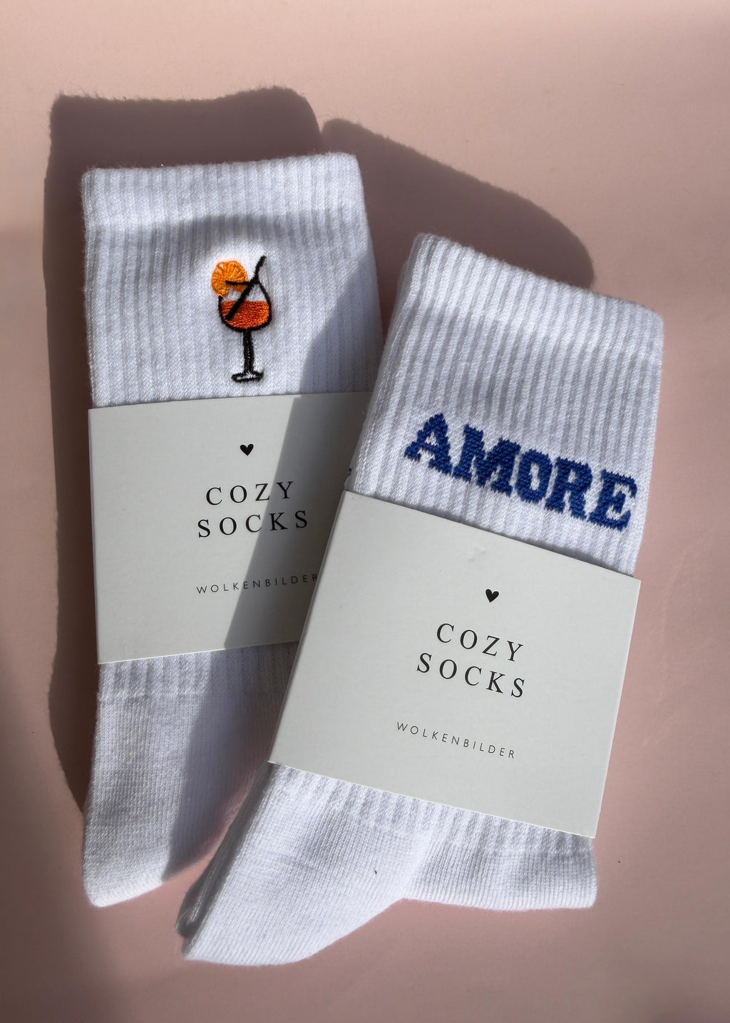 Cozy Socks "AMORE" Blue