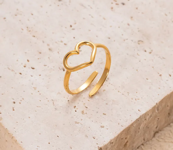 Nr. 12 - Edelstahlring "AMORE"