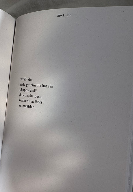 Wimpernwünsche - Signierte Poetry Collection