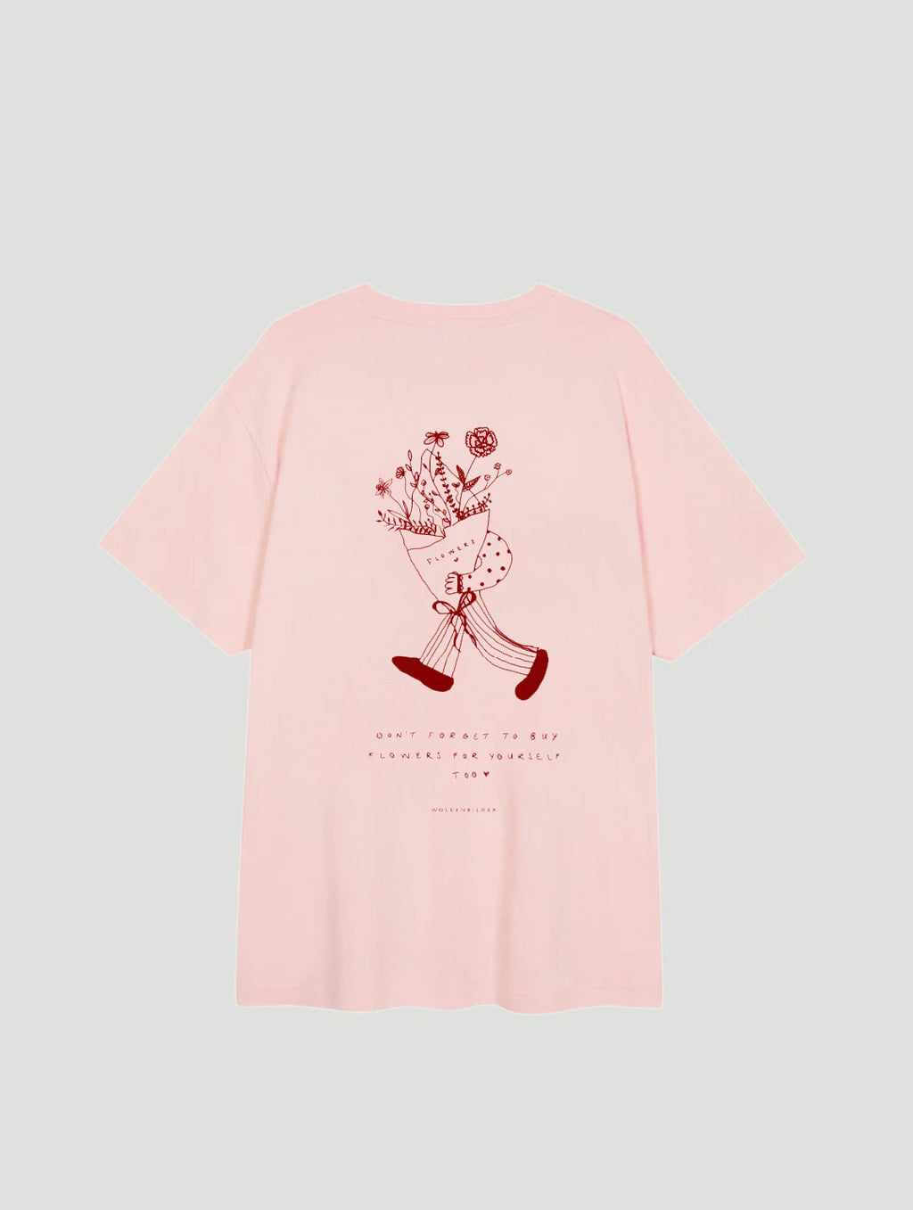 Shirt "Flowers for yourself"