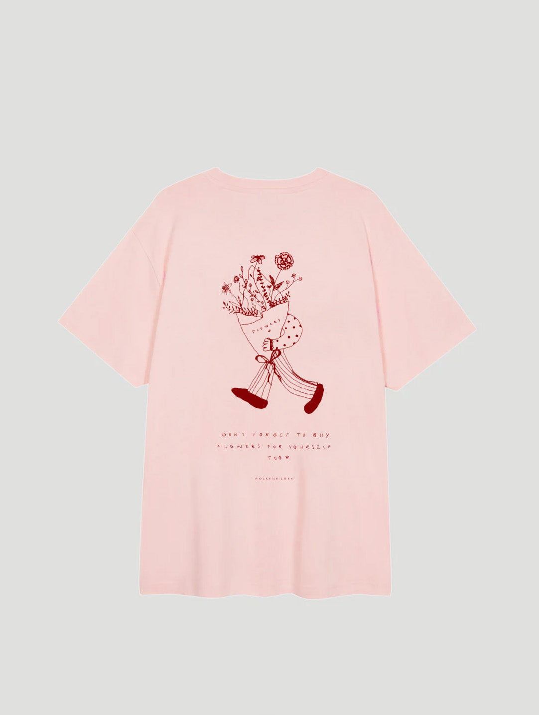 Shirt "Flowers for yourself"